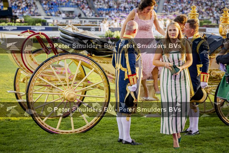 Aken 11 augustus 2026
Prinses Amalia op bezoek bij het wereldkampioenschap Paarden in Aken . 