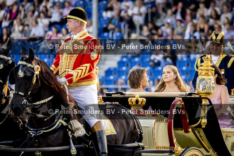 Aken 11 augustus 2026
Prinses Amalia op bezoek bij het wereldkampioenschap Paarden in Aken . 