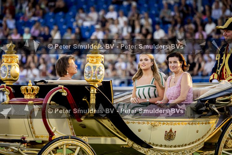 Aken 11 augustus 2026
Prinses Amalia op bezoek bij het wereldkampioenschap Paarden in Aken . 