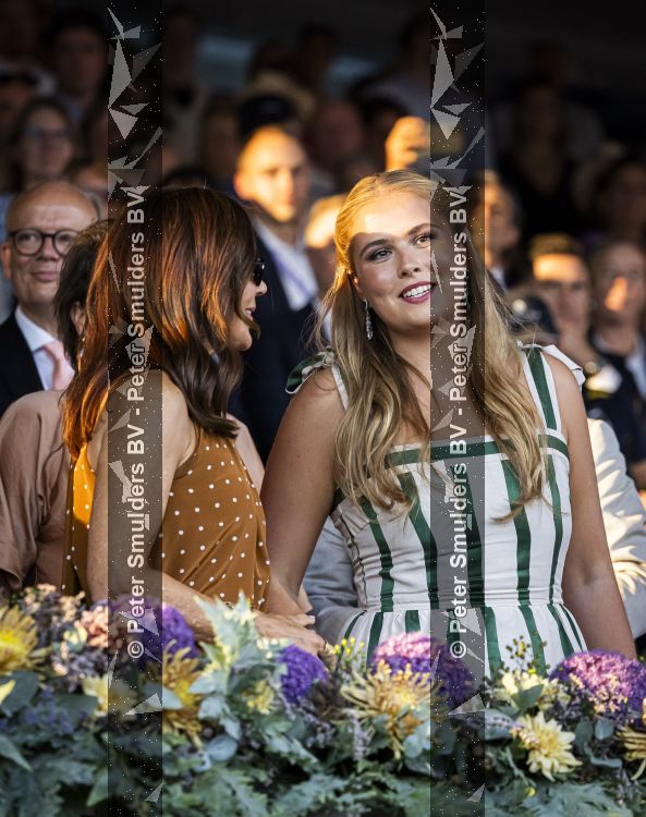 Aken 11 augustus 2026
Prinses Amalia op bezoek bij het wereldkampioenschap Paarden in Aken . 