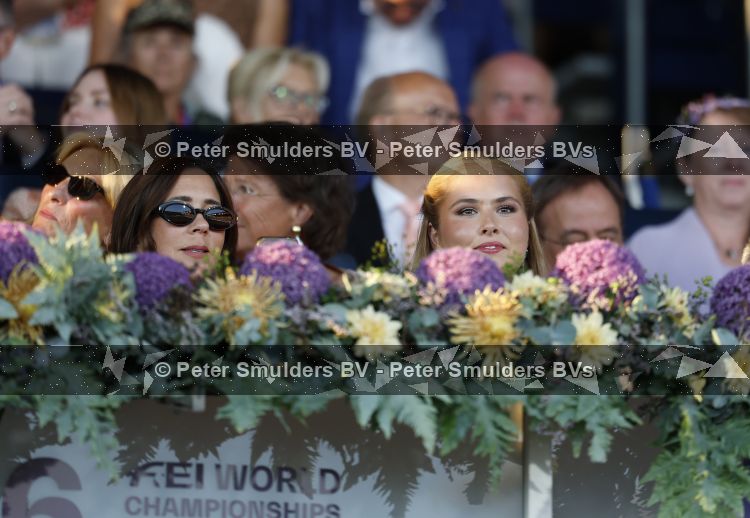 Aken 11 augustus 2026
Prinses Amalia op bezoek bij het wereldkampioenschap Paarden in Aken . 