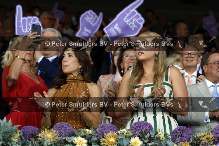 Aken 11 augustus 2026
Prinses Amalia op bezoek bij het wereldkampioenschap Paarden in Aken . 