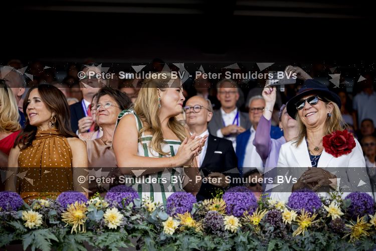 Aken 11 augustus 2026
Prinses Amalia op bezoek bij het wereldkampioenschap Paarden in Aken . Prinses Infanta Elena van Spanje