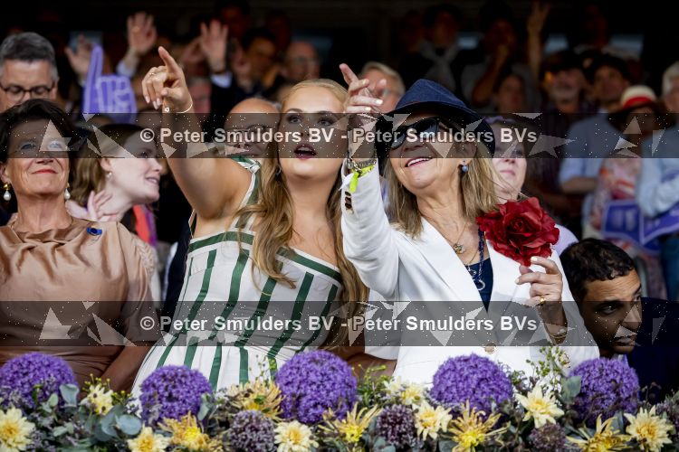 Aken 11 augustus 2026
Prinses Amalia op bezoek bij het wereldkampioenschap Paarden in Aken . Prinses Infanta Elena van Spanje