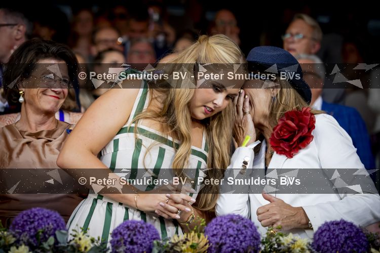 Aken 11 augustus 2026
Prinses Amalia op bezoek bij het wereldkampioenschap Paarden in Aken . Prinses Infanta Elena van Spanje