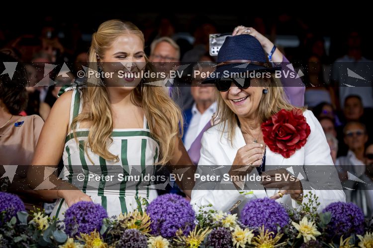 Aken 11 augustus 2026
Prinses Amalia op bezoek bij het wereldkampioenschap Paarden in Aken . Prinses Infanta Elena van Spanje