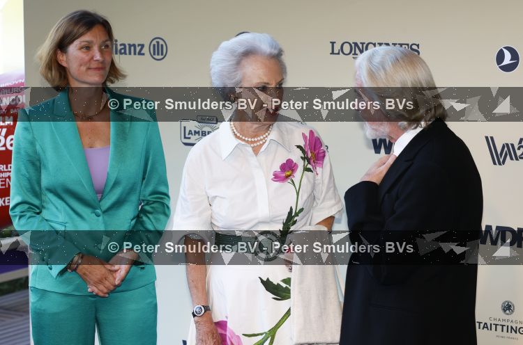 Aken 11 augustus 2026
Prinses Amalia op bezoek bij het wereldkampioenschap Paarden in Aken . 