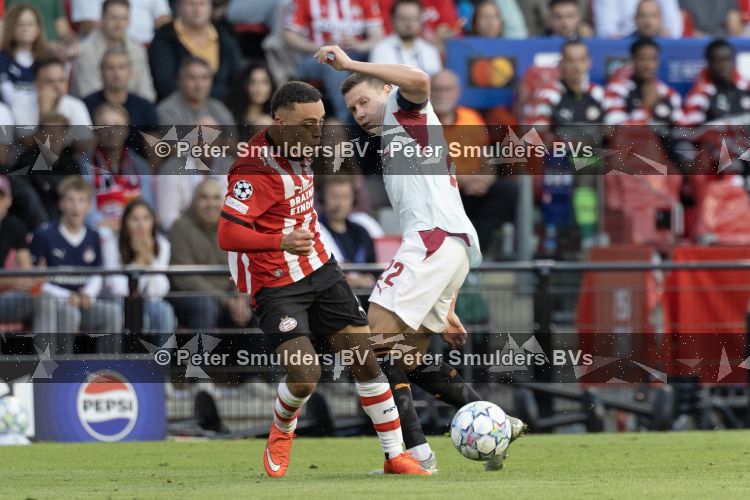 Eindhoven, 10 september 2026
Eerste wedstrijd Champions League
PSV-Sjachtar, eindstand 1-1
Sergino Dest
Foto Carlo van Hout