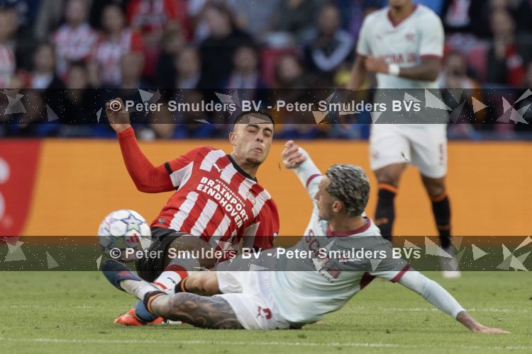 Eindhoven, 10 september 2026
Eerste wedstrijd Champions League
PSV-Sjachtar, eindstand 1-1
Sergino Dest
Foto Carlo van Hout