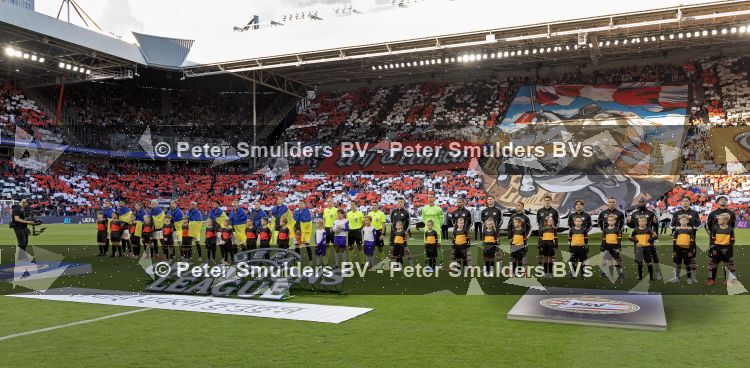 Eindhoven, 10 september 2026
Eerste wedstrijd Champions League
PSV-Sjachtar, eindstand 1-1

Foto Carlo van Hout