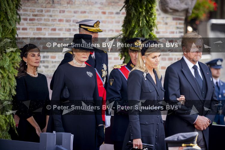 Oslo 9 september 2026
Begrafenis koning Harald in Oslo . Aanwezig KOning Willem Alexander Koningin Maxima Prinses Beatrix en Prinses Amalia 