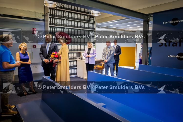 Assen Veenhuizen 8 september 2026
Koningin Maxima en Koning Willem Alexander oa op bezoek in de gevangenis van Veenhuizen tijdens bezoek aan Drenthe. 