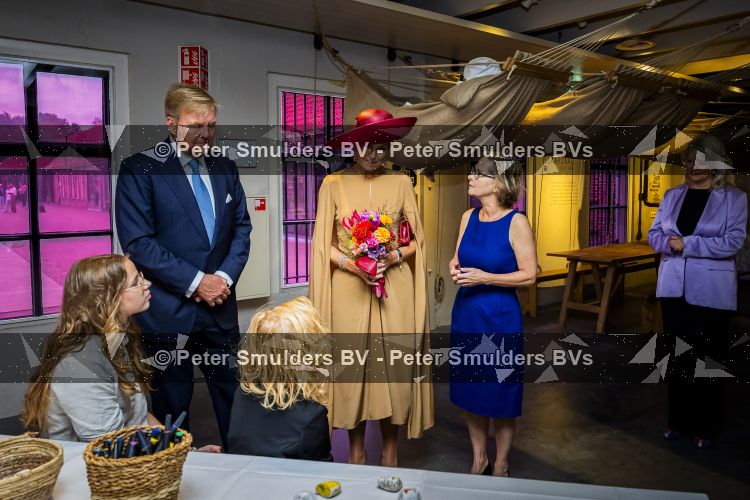 Assen Veenhuizen 8 september 2026
Koningin Maxima en Koning Willem Alexander oa op bezoek in de gevangenis van Veenhuizen tijdens bezoek aan Drenthe. 