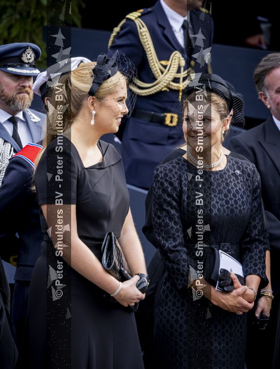 Oslo 9 september 2026
Begrafenis koning Harald in Oslo . Aanwezig KOning Willem Alexander Koningin Maxima Prinses Beatrix en Prinses Amalia 