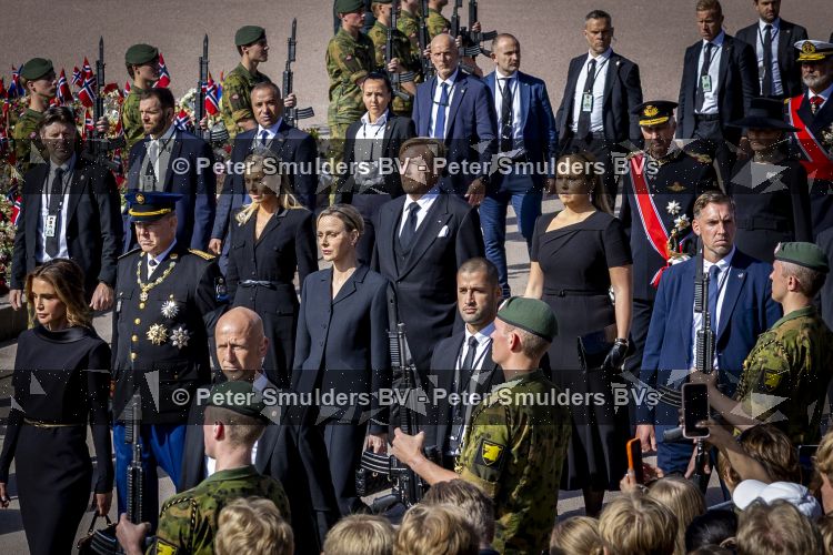 Oslo 9 september 2026
Begrafenis koning Harald in Oslo . Aanwezig KOning Willem Alexander Koningin Maxima Prinses Beatrix en Prinses Amalia 