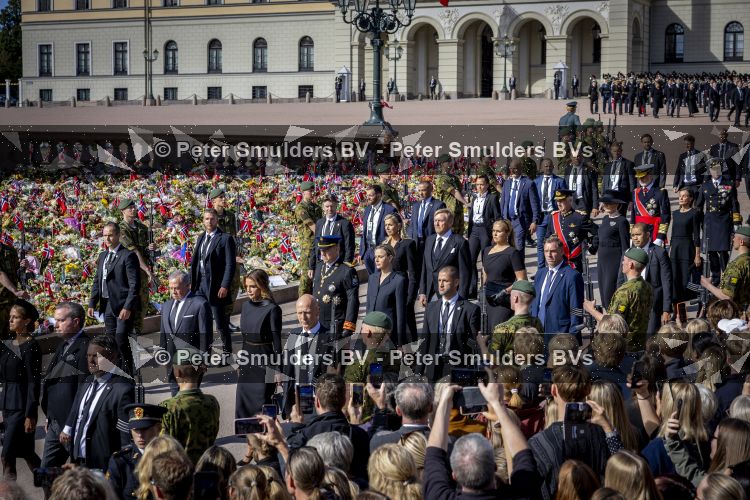 Oslo 9 september 2026
Begrafenis koning Harald in Oslo . Aanwezig KOning Willem Alexander Koningin Maxima Prinses Beatrix en Prinses Amalia 