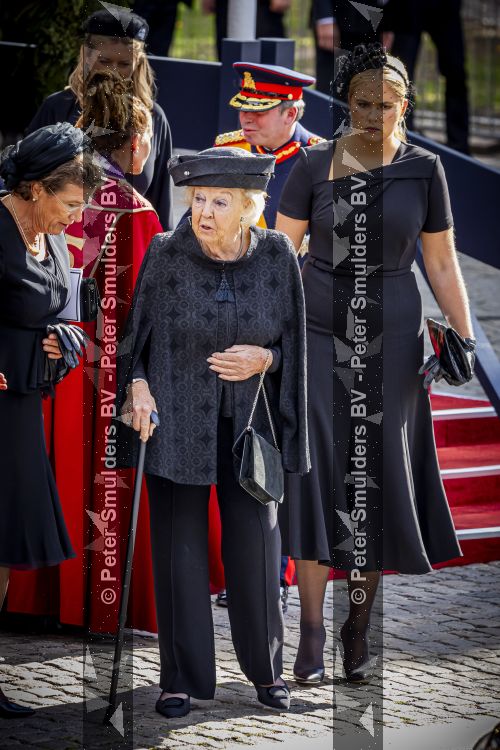 Oslo 9 september 2026
Begrafenis koning Harald in Oslo . Aanwezig KOning Willem Alexander Koningin Maxima Prinses Beatrix en Prinses Amalia 