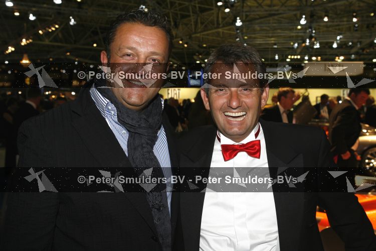 Amsterdam  27 maart 2007
Openingsavond autobeurs in de RAI. Jack Plooij en Allard Kallf