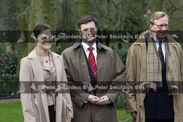 Lisse 21 maart 2007
Prinses Victoria van zweden en Peter Jan balkenende bij de keukenhof in Lisse.