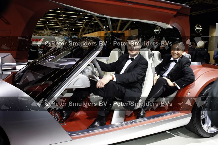 Amsterdam 27 maart 2007
Jan Peter Balkenende op de auto rai.