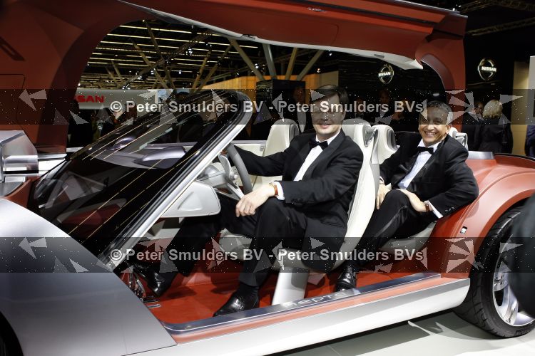 Amsterdam 27 maart 2007
Jan Peter Balkenende op de auto rai.