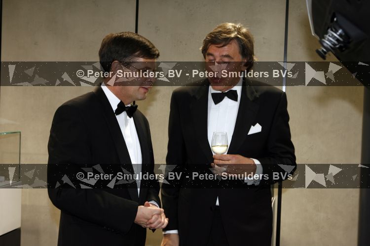 Amsterdam 27 maart 2007
Jan Peter Balkenende op de auto rai. met Ed Nijpels