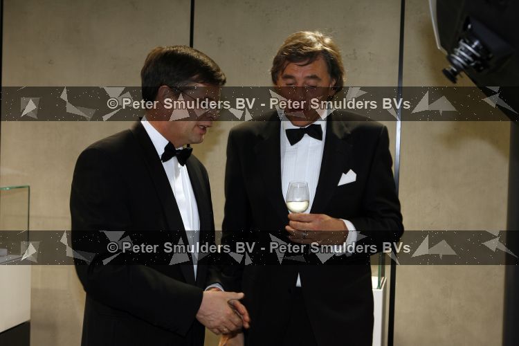 Amsterdam 27 maart 2007
Jan Peter Balkenende op de auto rai. met Ed Nijpels