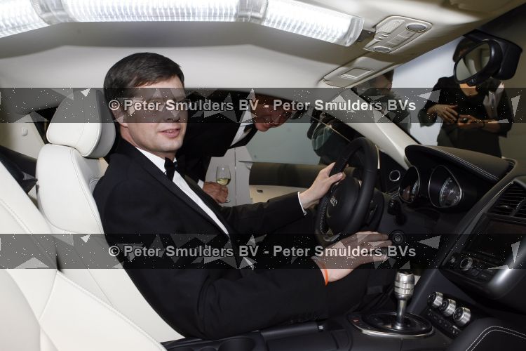 Amsterdam 27 maart 2007
Jan Peter Balkenende op de auto rai.