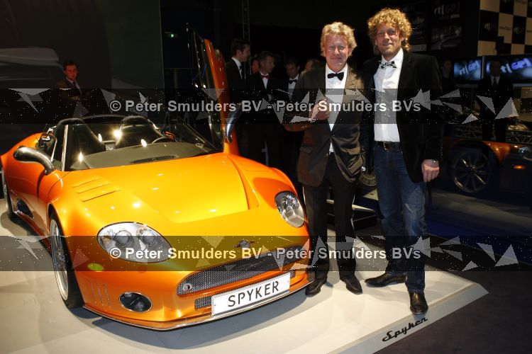 Amsterdam  27 maart 2007
Openingsavond autobeurs in de RAI. Jan des Bouvrie met zijn zoon Jean Marc