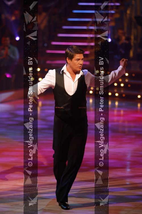 Baarn 1 april 2007
Martijn Krabbe tijdens opnames Dancing with the stars.
