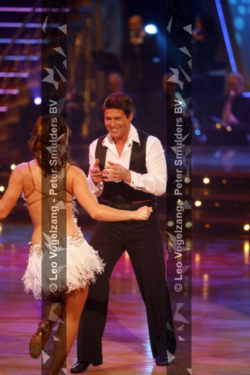 Baarn 1 april 2007
Martijn Krabbe tijdens opnames Dancing with the stars.