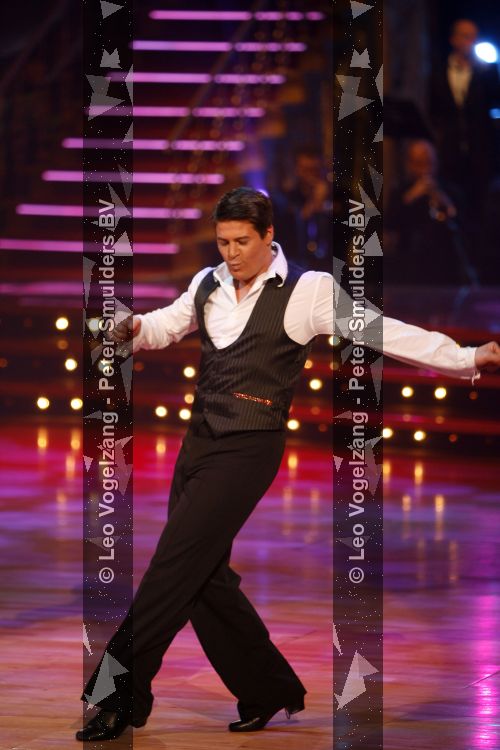 Baarn 1 april 2007
Martijn Krabbe tijdens opnames Dancing with the stars.