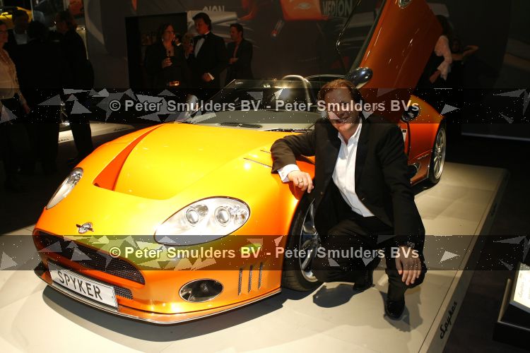 Amsterdam  27 maart 2007
Openingsavond autobeurs in de RAI. Michiel Mol in zijn spyker
