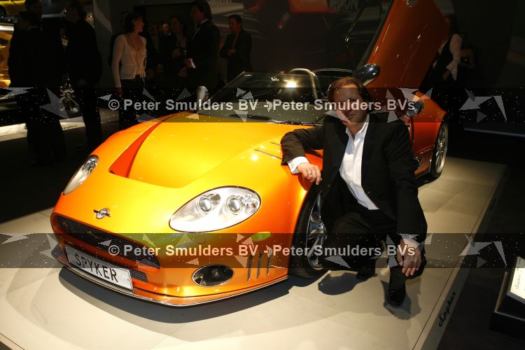 Amsterdam  27 maart 2007
Openingsavond autobeurs in de RAI. Michiel Mol in zijn spyker