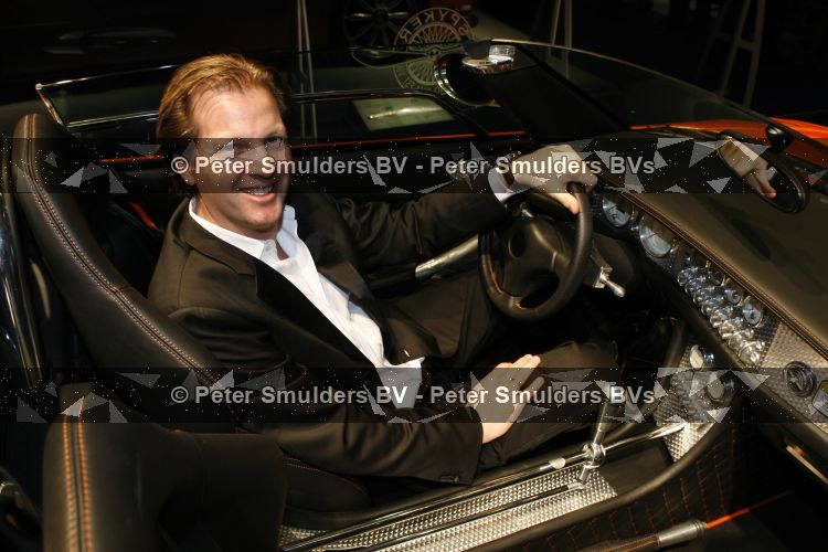 Amsterdam  27 maart 2007
Openingsavond autobeurs in de RAI. Michiel Mol in zijn spyker