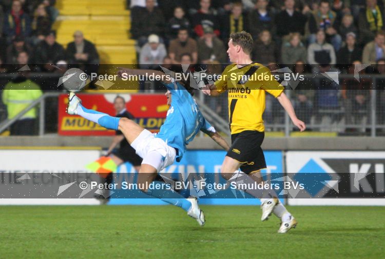 Breda, 31 Maart 2007 Kompetitiewedstrijd NAC-PSV, eindstand 1-1 Seizoen 2006/2007
Mika Vayrynen