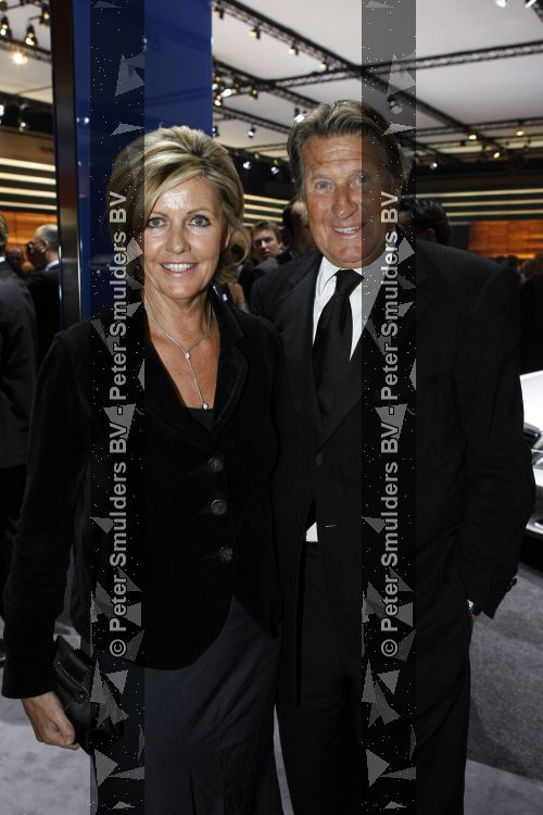 Amsterdam  27 maart 2007
Openingsavond autobeurs in de RAI. Peter Post met zijn vrouw