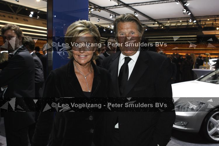 Amsterdam  27 maart 2007
Openingsavond autobeurs in de RAI. Peter Post met zijn vrouw