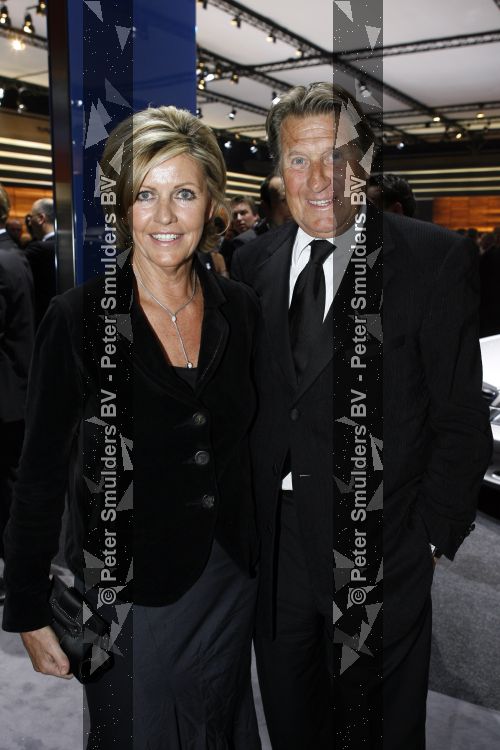 Amsterdam  27 maart 2007
Openingsavond autobeurs in de RAI. Peter Post met zijn vrouw