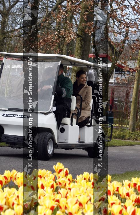 Lisse 21 maart 2007
Prinses Victoria van zweden en Peter Jan balkenende bij de keukenhof in Lisse.