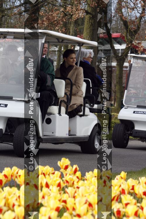 Lisse 21 maart 2007
Prinses Victoria van zweden en Peter Jan balkenende bij de keukenhof in Lisse.