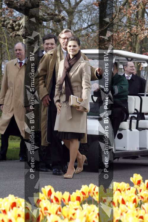 Lisse 21 maart 2007
Prinses Victoria van zweden en Peter Jan balkenende bij de keukenhof in Lisse.