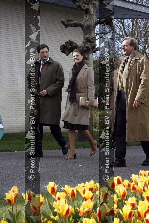 Lisse 21 maart 2007
Prinses Victoria van zweden en Peter Jan balkenende bij de keukenhof in Lisse.