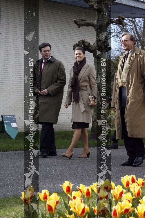 Lisse 21 maart 2007
Prinses Victoria van zweden en Peter Jan balkenende bij de keukenhof in Lisse.