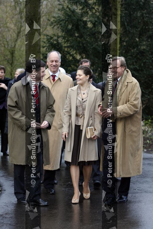 Lisse 21 maart 2007
Prinses Victoria van zweden en Peter Jan balkenende bij de keukenhof in Lisse.