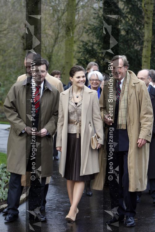 Lisse 21 maart 2007
Prinses Victoria van zweden en Peter Jan balkenende bij de keukenhof in Lisse.
