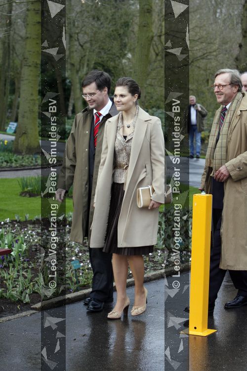 Lisse 21 maart 2007
Prinses Victoria van zweden en Peter Jan balkenende bij de keukenhof in Lisse.