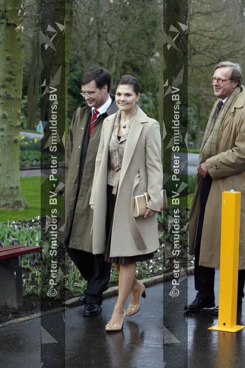 Lisse 21 maart 2007
Prinses Victoria van zweden en Peter Jan balkenende bij de keukenhof in Lisse.