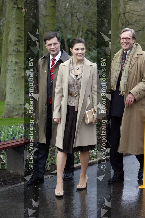 Lisse 21 maart 2007
Prinses Victoria van zweden en Peter Jan balkenende bij de keukenhof in Lisse.