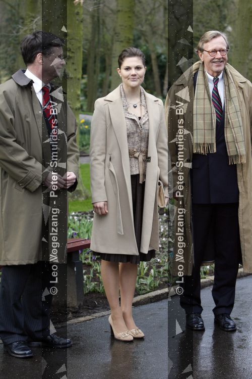 Lisse 21 maart 2007
Prinses Victoria van zweden en Peter Jan balkenende bij de keukenhof in Lisse.